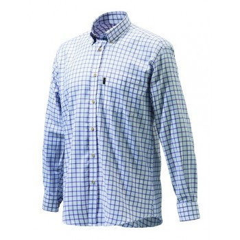 Beretta Classic Shirt - White/Pune/Amethyst Check Beretta Classic Shirt - White/Pune/Amethyst Check